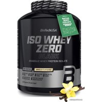 Протеин сывороточный (изолят) BioTech USA Iso Whey Zero Black (2270 г, ваниль)