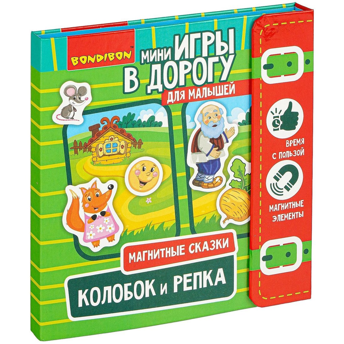 

Развивающая игра Bondibon Магнитные сказки Колобок и репка ВВ4236