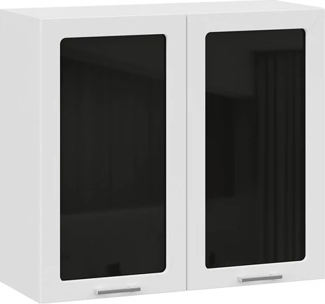 

Шкаф навесной Трия Габриэлла 1ВВ8С с двумя дверьми (белый/сноу)