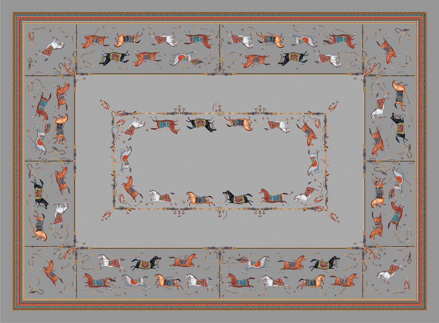 

Скатерть Lefard 850-761-21 (серый)