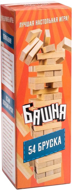 

Настольная игра Время игры Падающая башня 9223587