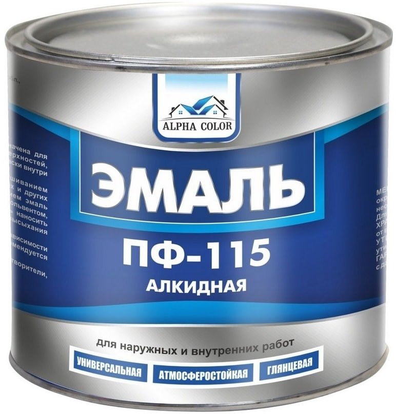 

Эмаль Alpha Color ПФ-115 0.8 кг (голубой)