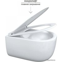 Унитаз подвесной Bocchi V-Tondo Rimless (белый) 1417-001-0129+A0336-001