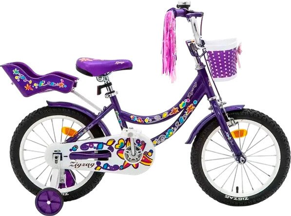 

Детский велосипед Zigzag Foris 16 ZG-1426 (фиолетовый, разобранный)