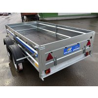 Двухосный прицеп Кремень Стандарт Плюс двухосный 3.0x1.56Аx0.31 (тент 120 см) в Бресте