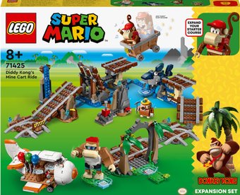 Конструктор LEGO Super Mario 71425 Дополнение Поездка Дидди Конга на шахтной тележке