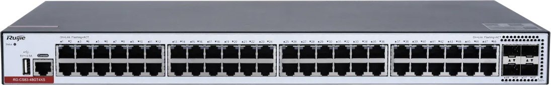 

Управляемый коммутатор 3-го уровня Ruijie Networks RG-CS83-48GT4XS