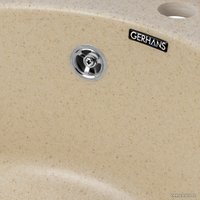 Кухонная мойка Gerhans A04 (бежевый)