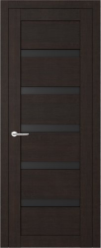 Межкомнатная дверь Favorite FV-05 90x200 (венге, стекло графит)