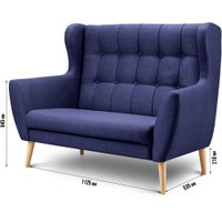 Диван Mio Tesoro Фиджи (Madagaskar 08/натуральное дерево)