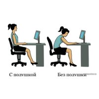 Ортопедическая подушка Ambesonne 46x36 plortosc-01