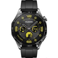 Умные часы Huawei Watch GT 4 46 мм + Huawei Freebuds SE (черный)