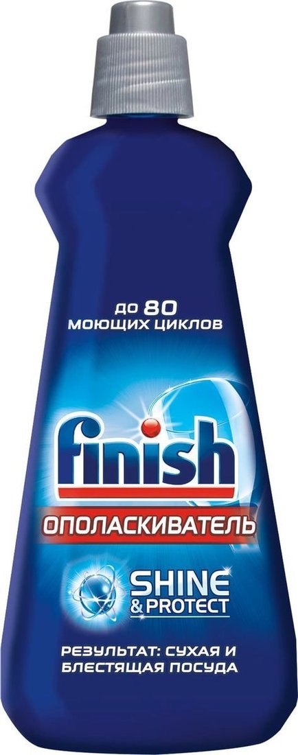 

Ополаскиватель для посудомоечной машины Finish Shine & Protect (400 мл)