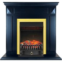 Каминокомплект Смолком Viking STD-ASP Fobos FX Brass RB-STD 5BRFX (черный)