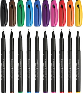 Набор линеров Schneider Topliner 967 196790 (10 цв)