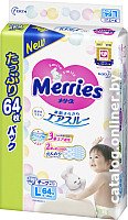 Подгузники Merries L (64 шт)