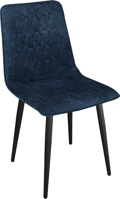 

Стул Трия Хьюго К1С (черный муар/микровелюр Wellmart Blue)