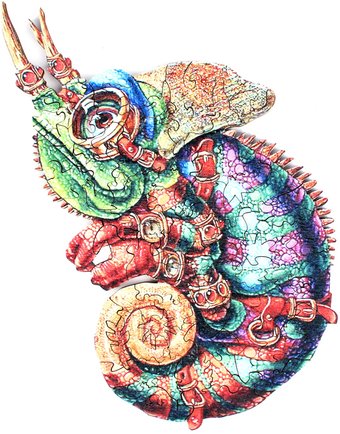 Пазл Darvish Хамелеон DV-T-2939-8 (80 эл)