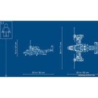 Конструктор LEGO Technic 42113 Белл Боинг V-22 Оспри