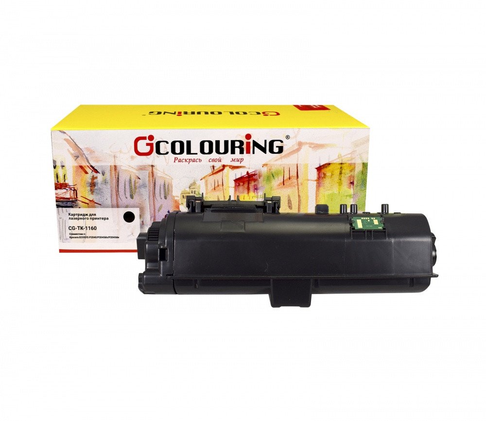 

Картридж Colouring CG-TK-1160 (аналог Kyocera TK-1160 1T02RY0NL0)