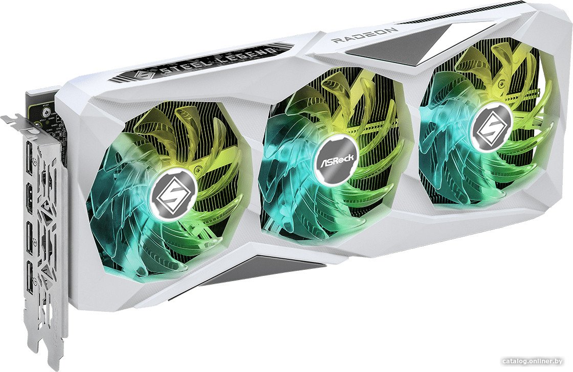 ASRock Radeon RX 7600 XT Steel Legend 16GB OC RX7600XT SL