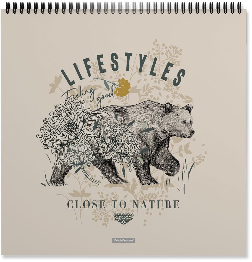 

Альбом для рисования Erich Krause Natural Life 53881