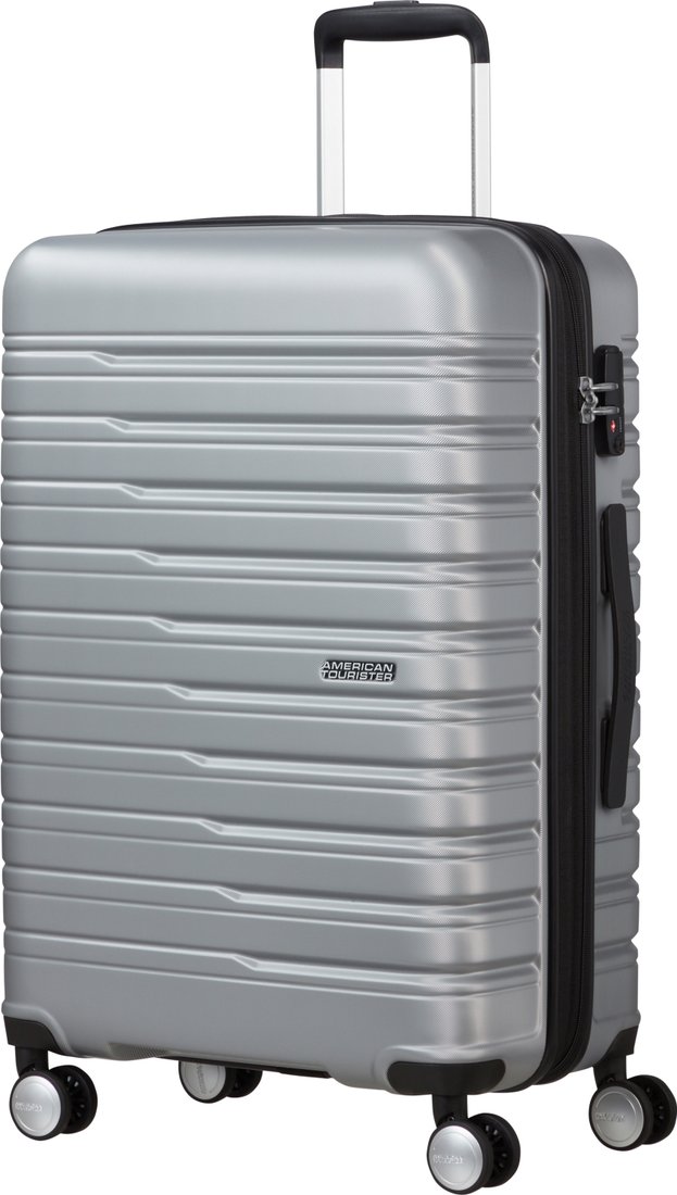 

Чемодан-спиннер American Tourister Flashline Sky Silver 67 см