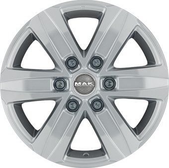 Литые диски MAK Stone 6 16x6.5" 6x130мм DIA 84.1мм ET 54мм Silver