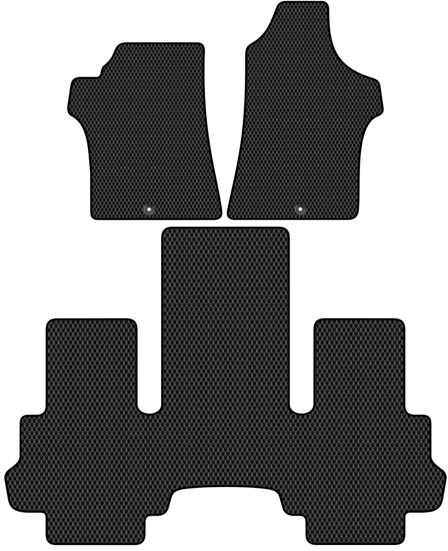 

Комплект ковриков для авто Alicosta Hyundai Starex II (минивэн / TQ) 2018 - Н.В. (черный, ромб)