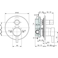 Смеситель Ideal Standard Ceraline A6939