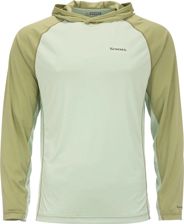 

Футболка Simms Bugstopper Solarflex Hoody (XL, light green/sage heather)