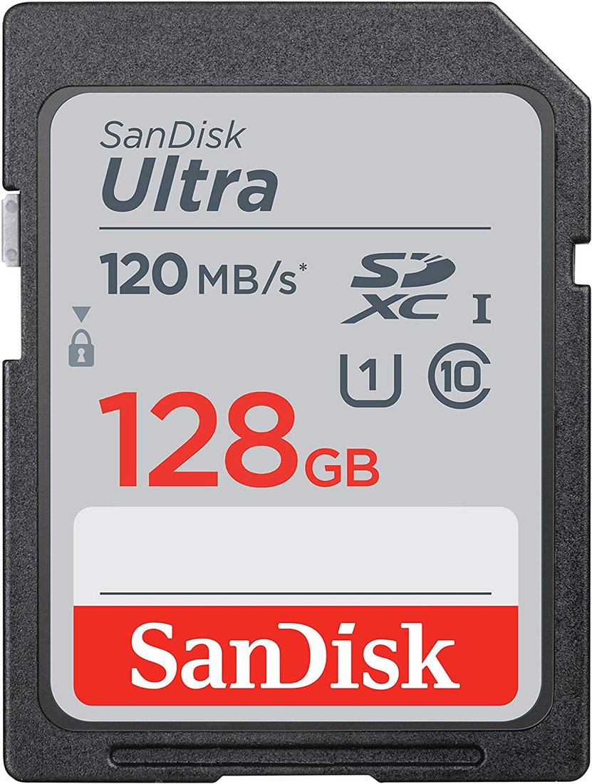 

Карта памяти SanDisk Ultra SDXC SDSDUN4-128G-GN6IN 128GB