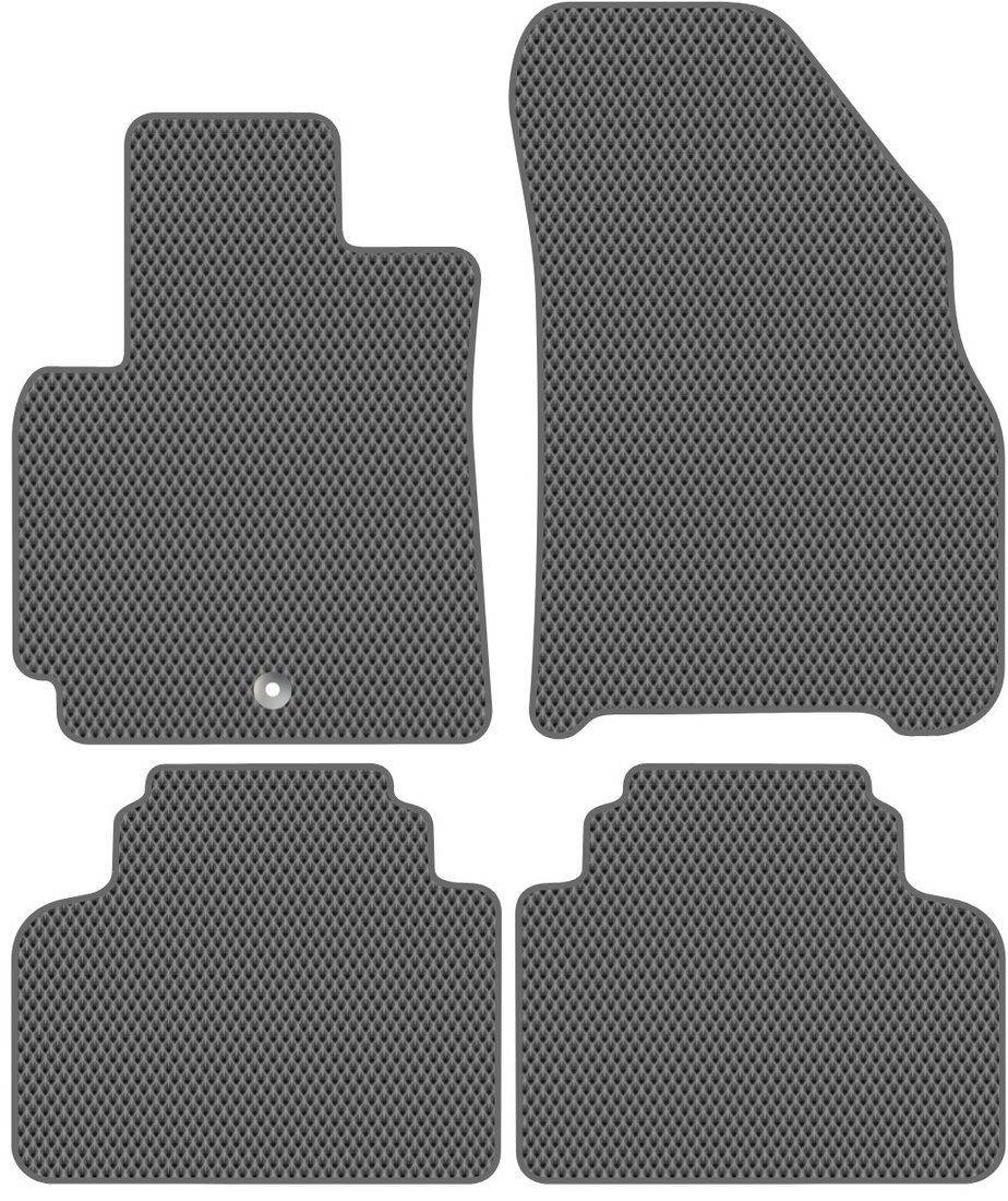 

Комплект ковриков для авто Alicosta Chevrolet Orlando II (минивэн) 2018 - 2023 (серый, ромб)