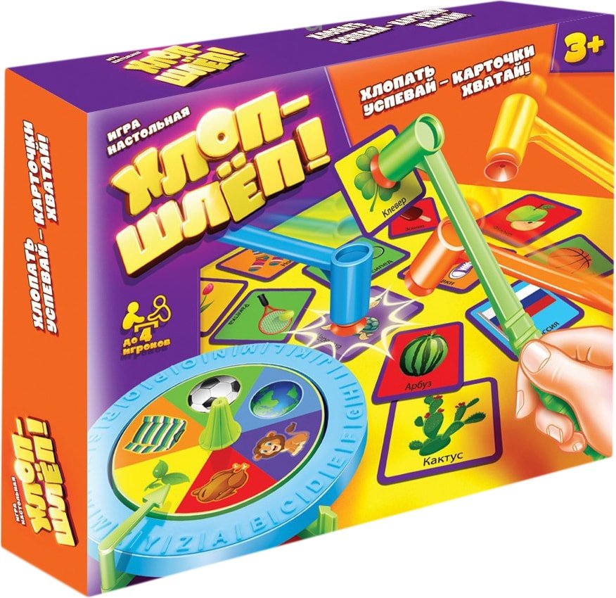 

Настольная игра Лас Играс Хлоп-шлеп 2727367