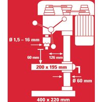 Сверлильный станок Einhell TC-BD 630/1 4520597