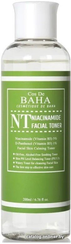 Cos de Baha Тонер для лица Niacinamide Facial Toner 200 мл
