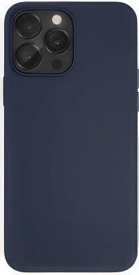 Чехол для телефона VLP Silicone with MagSafe для iPhone 14 Pro Max 1051023 (темно-синий)