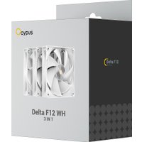 Комплект вентиляторов для корпуса Ocypus Delta F12 WH 3IN1