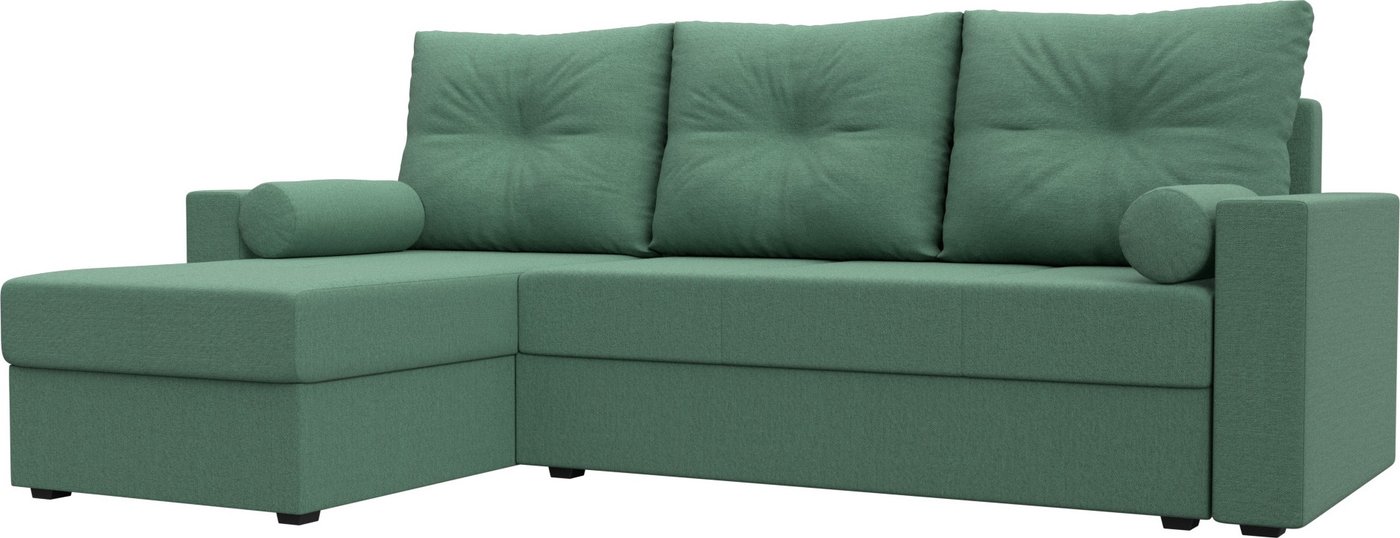 

Угловой диван Лига диванов Верона Лайт левый 125977L (рогожка амур зеленый)