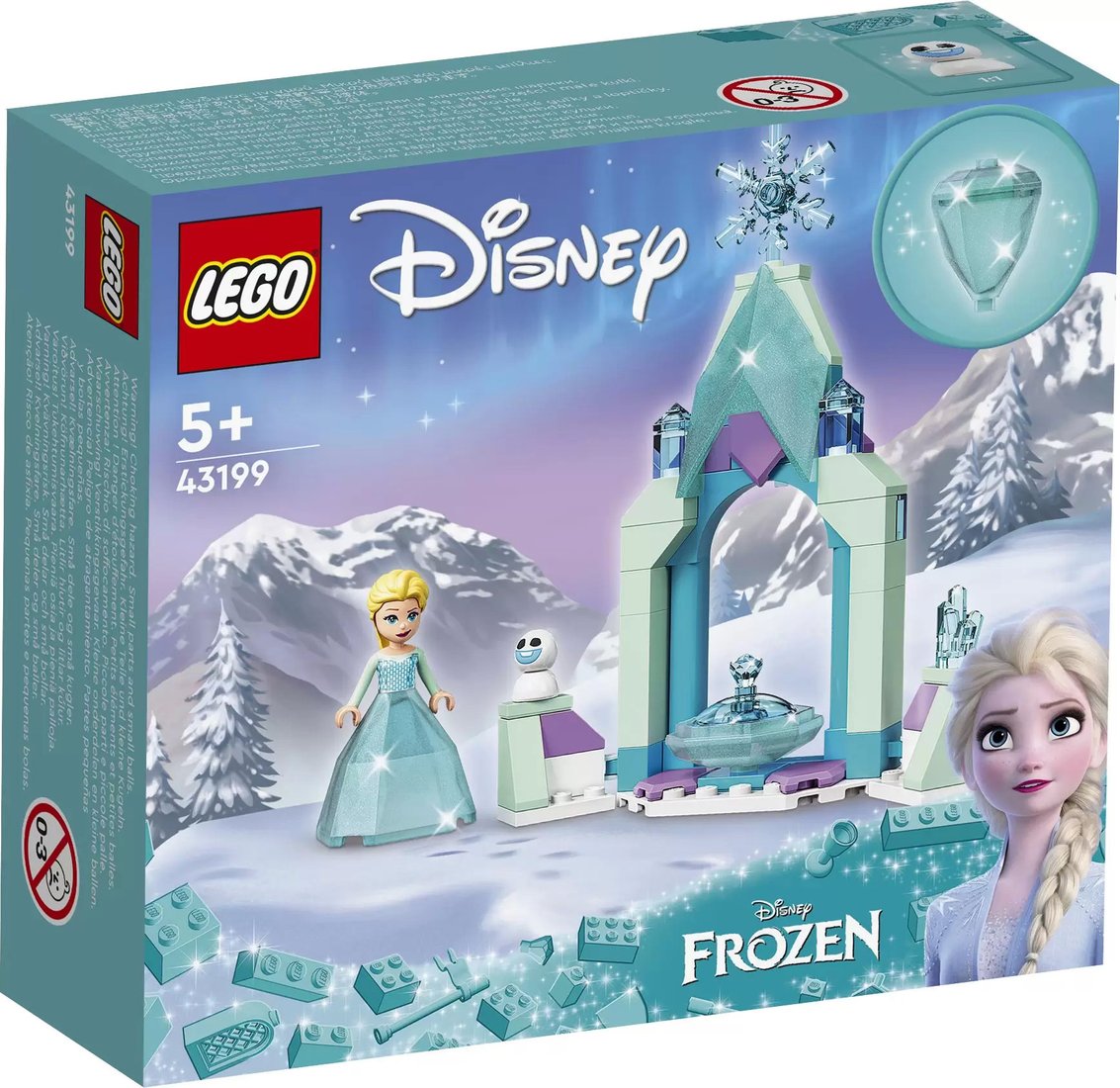 

Конструктор LEGO Disney Princess 43199 Двор замка Эльзы