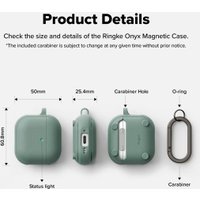 Чехол Ringke Onyx Magnetic для Airpods 4 Sage Green