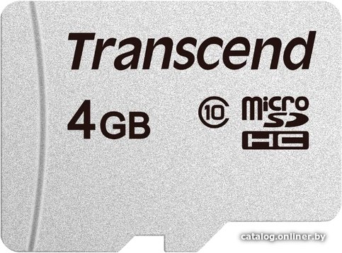 Карта памяти Transcend microSDHC 300S 4GB