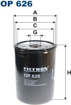 

Масляный фильтр Filtron OP 626