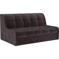 Диван Мебель-АРС Аккордеон Барон №6 ППУ 155x200 (бархат шоколадный Star Velvet 60 Coffee)