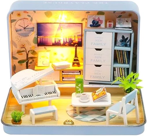 

Румбокс Hobby Day DIY Mini House Парижские каникулы (S931)