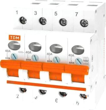 Выключатель нагрузки TDM Electric SQ0211-0038 (мини-рубильник)