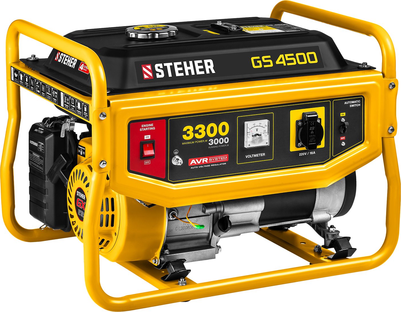 

Бензиновый генератор Steher GS-4500