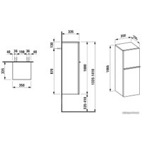  Laufen Шкаф-полупенал Case Palace 4020110754751
