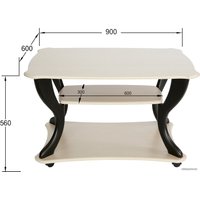 Журнальный столик Калифорния мебель Маэстро СЖ-02 (дуб/венге)