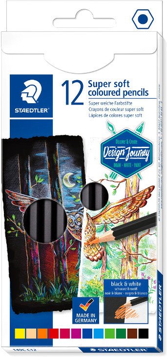 

Набор цветных карандашей Staedtler Super Soft 149C C12 (12 шт)